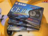 Аудіокасета BASF CEII 90, хром екстра, тип 2, 3шт