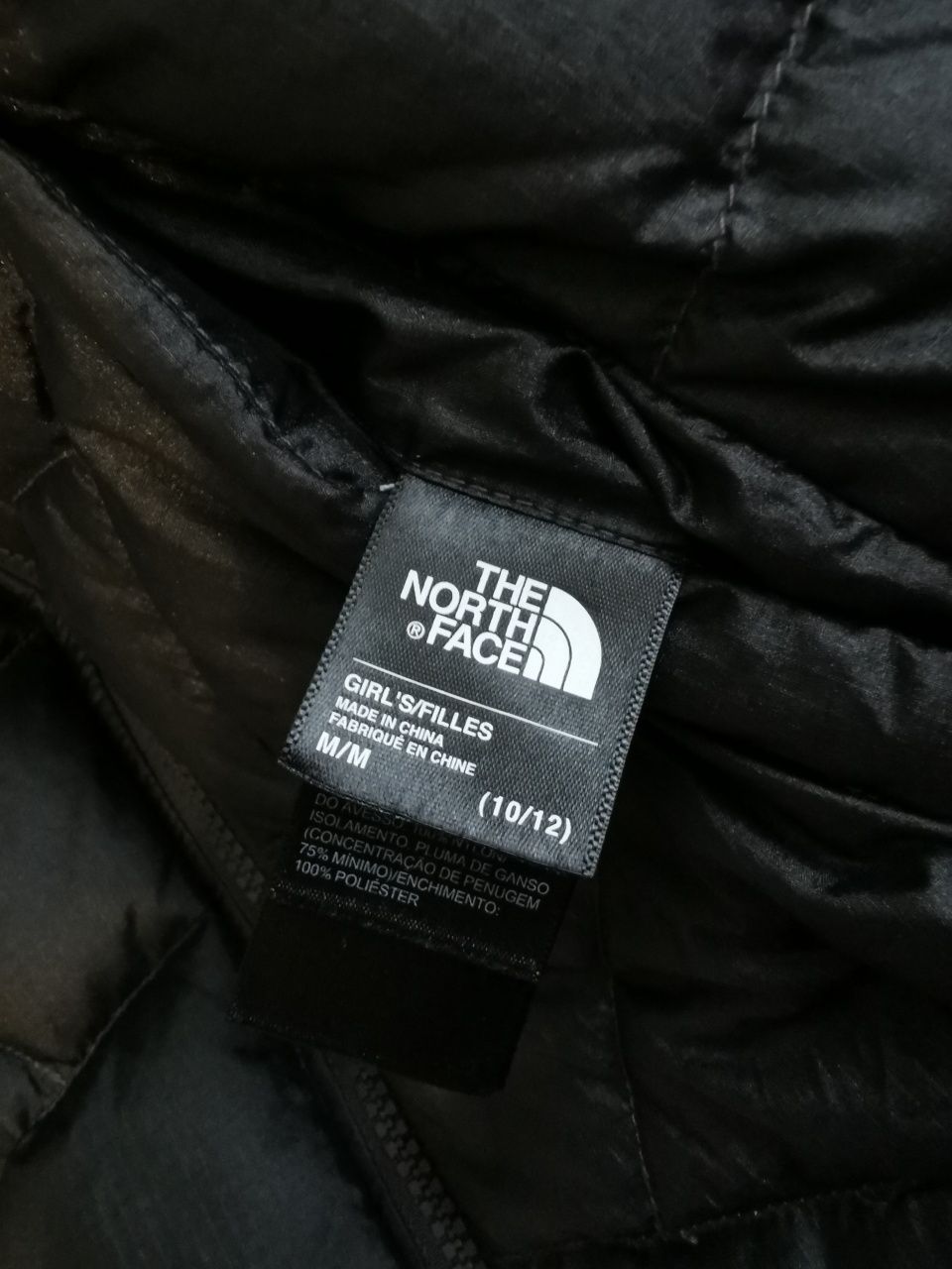 Kurtka ocieplana dwustronna dziewczęca The North Face r. 146-152 cm