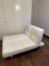 Sofa reclinavel branco
