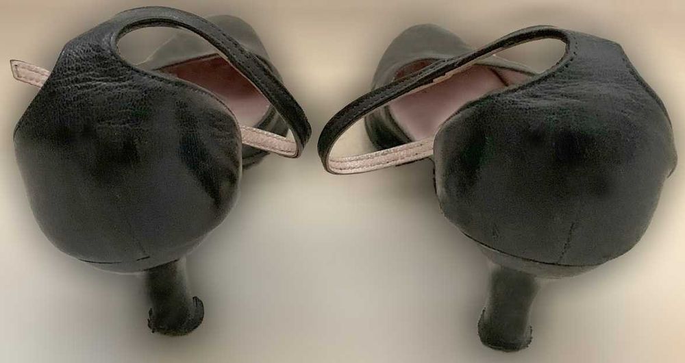 Sapatos de Senhora Abertos, Preto