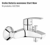 Bateria GROHE wannowa naścienna