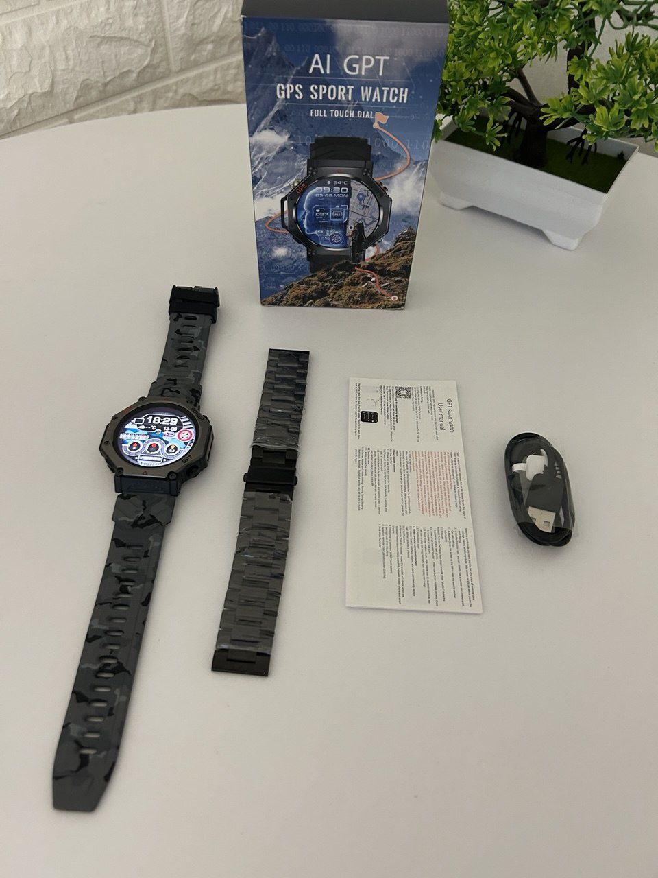 Акція! Військовий годинник| Смарт часы|Smart Watch LIGE KC91+подарунок