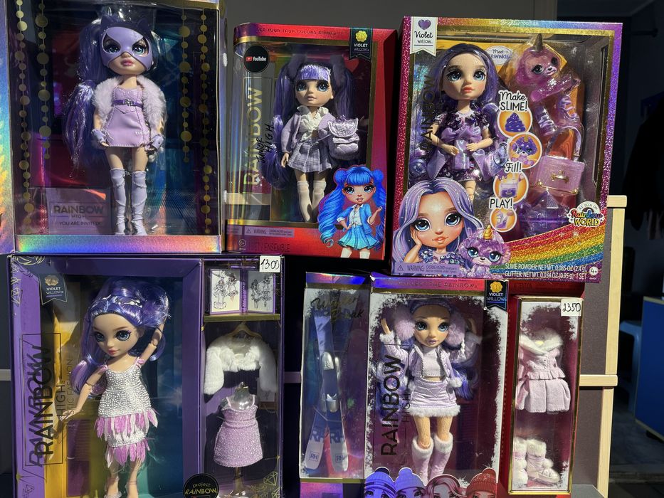 Ляльки Rainbow High фіолетові Violet Willow