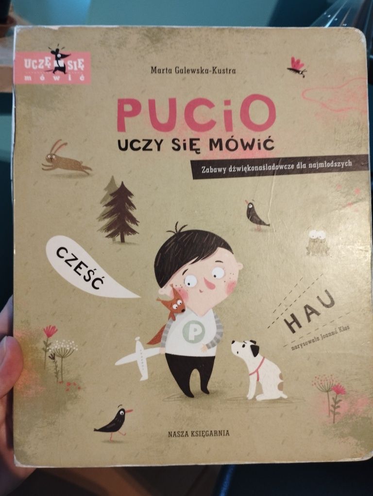 Pucio uczy się mówić