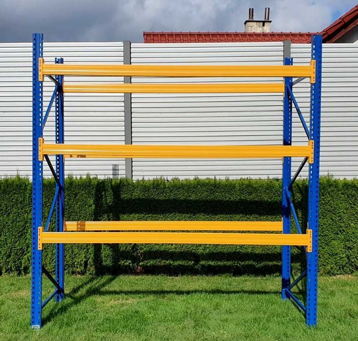 Regały paletowe magazynowe Jungheinrich MPB, Regał magazynowy paletowy