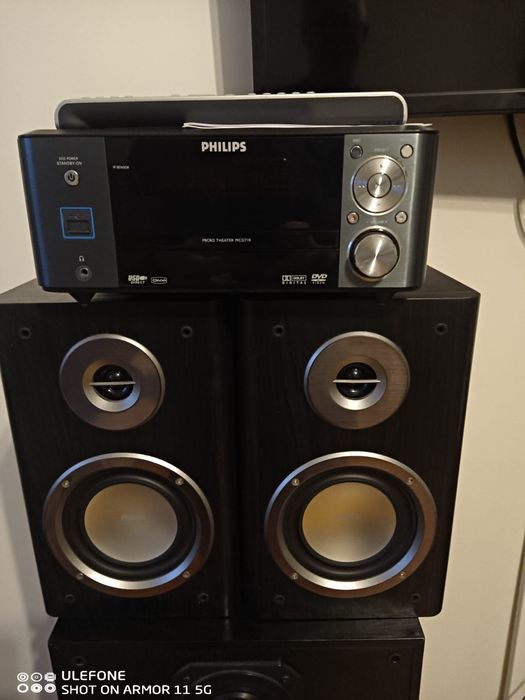 Dvd Philips plus głośniki