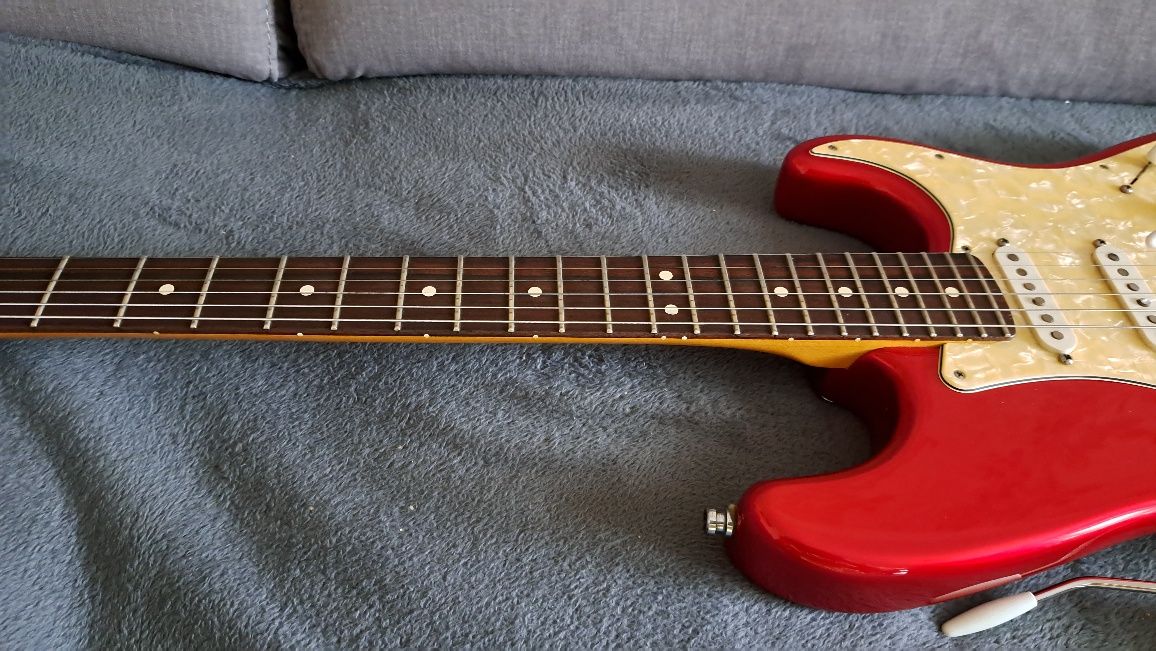 Fender Stratocaster czerwony Lonestar 1997