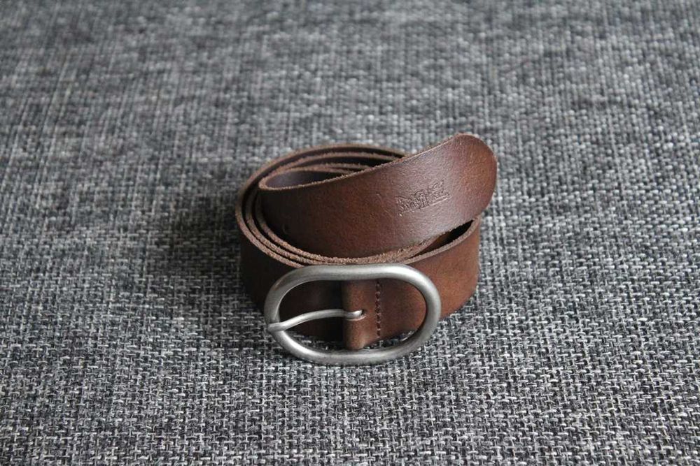 Ремінь шкіряний Levi's Оригінал Made in Romania W32-36