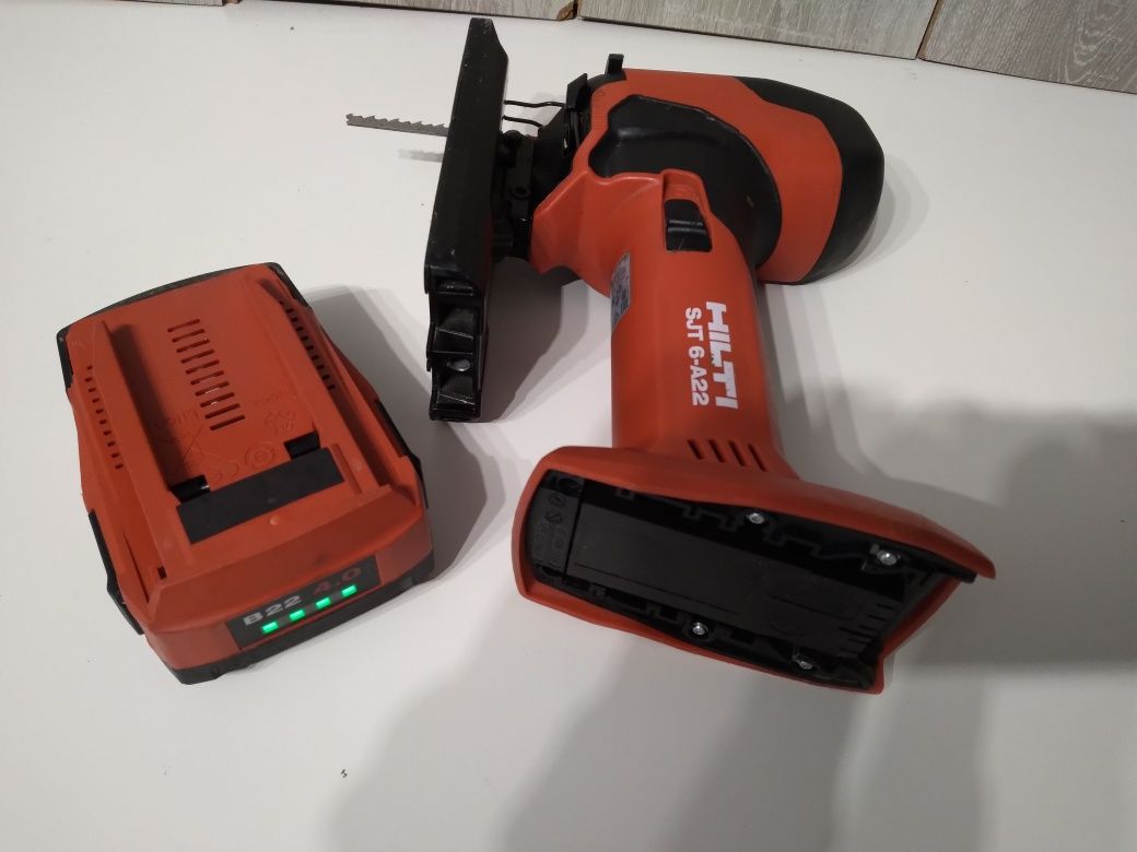 Wyrzynarka akumulatorowa Hilti SJT 6-A22 22v 4.0ah 2023r