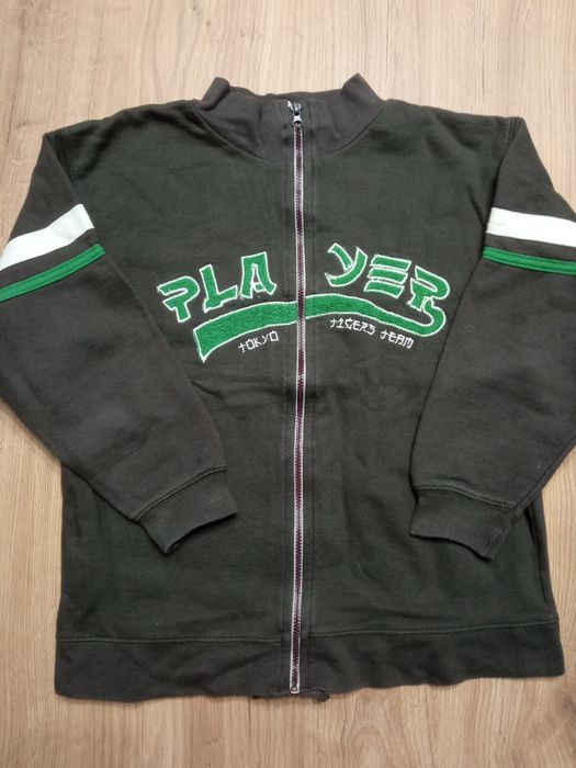 Bluza rozpinana ze stójką chłopięca rozmiar 122/128