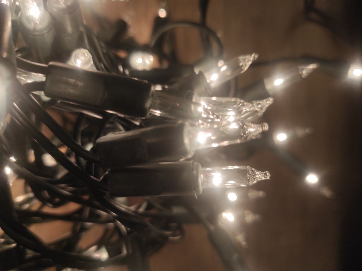 Oświetlenie lampki choinkowe