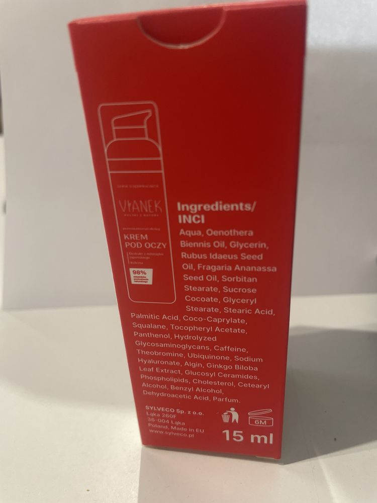 Vianek krem pod oczy 15 ml przeciwzmarszczkowy