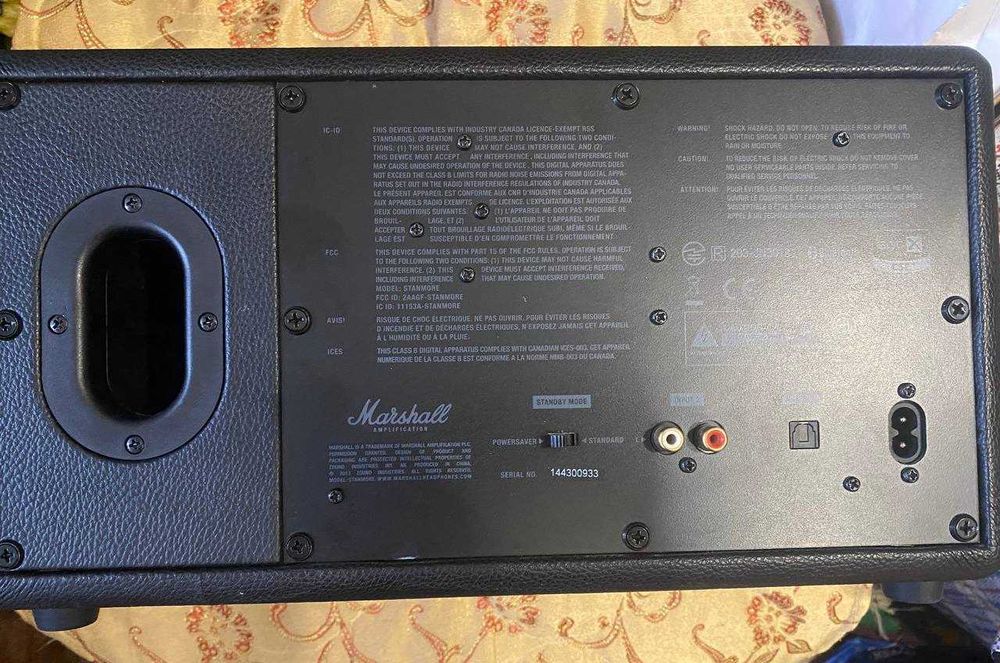 Marshall Stanmore (I) — легендарная колонка в идеальном состоянии