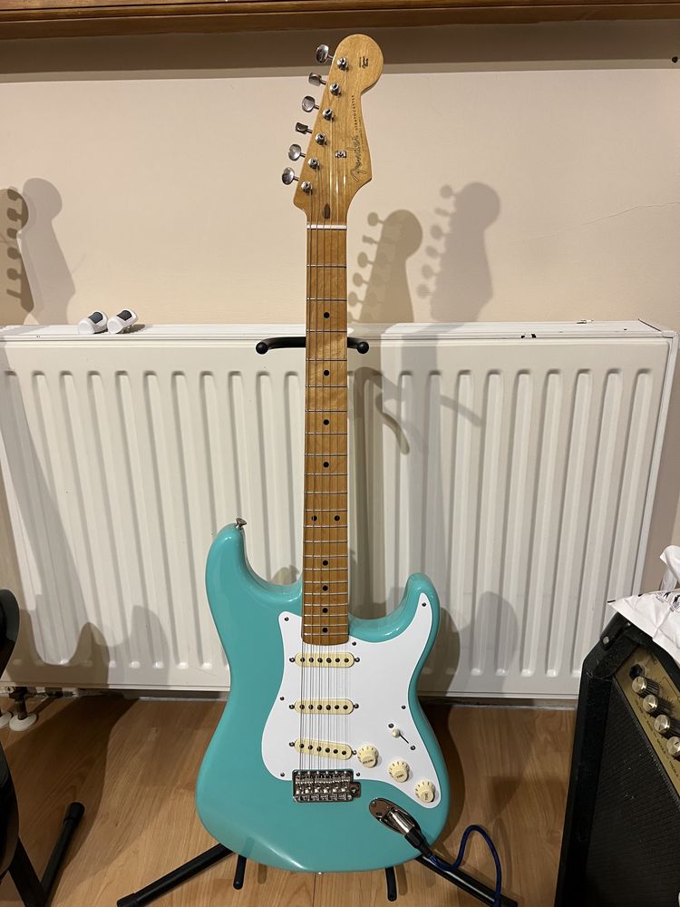 &&&Stratocaster Fender Vintera 50s MN SSS Sea Foam Green + gratis  &&&