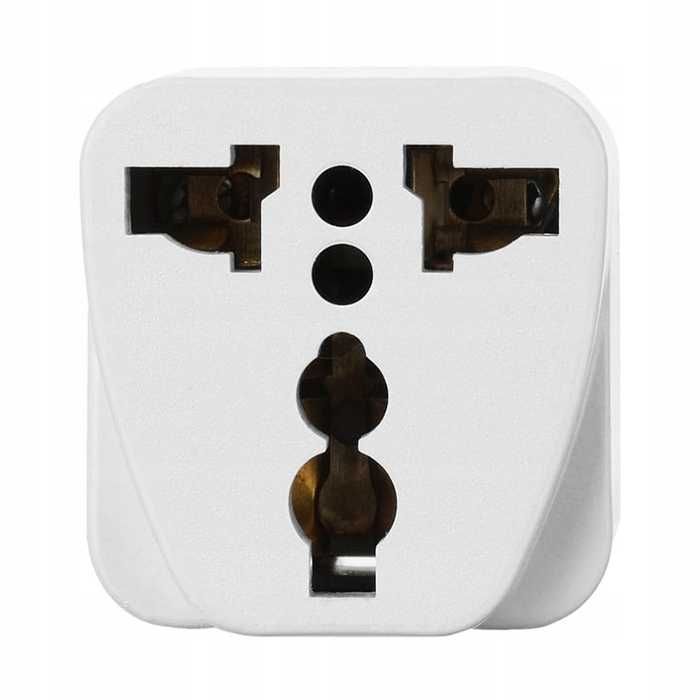 PRZEJŚCIÓWKA ANGIELSKA Adapter UK PL Wtyczka Wtyk Gniazdo 250V 10A