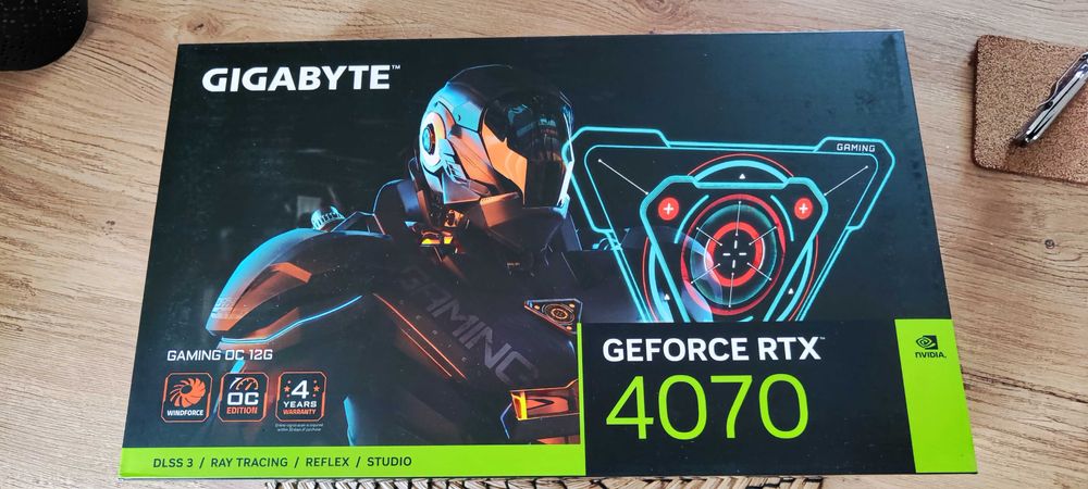 GeForce RTX 4070 Gigabyte Gaming OC 12GB GDDR6X DLSS 4
