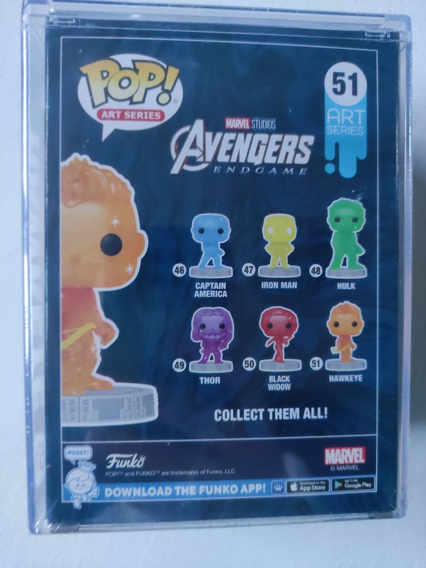 Funko POP ART series _ Infinity saga _ Hawkeye nr 51 _ Marvel Avengers