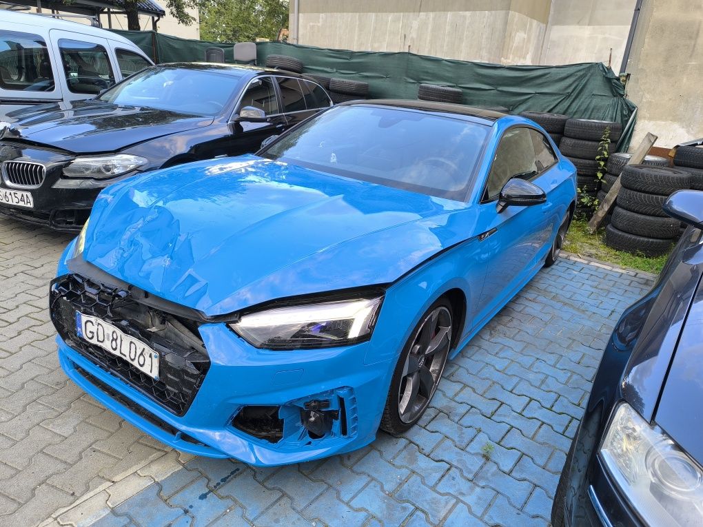 Audi A5 coupe lift 45tfsi S line FV 23% RECARO masaże lasery B&O radar