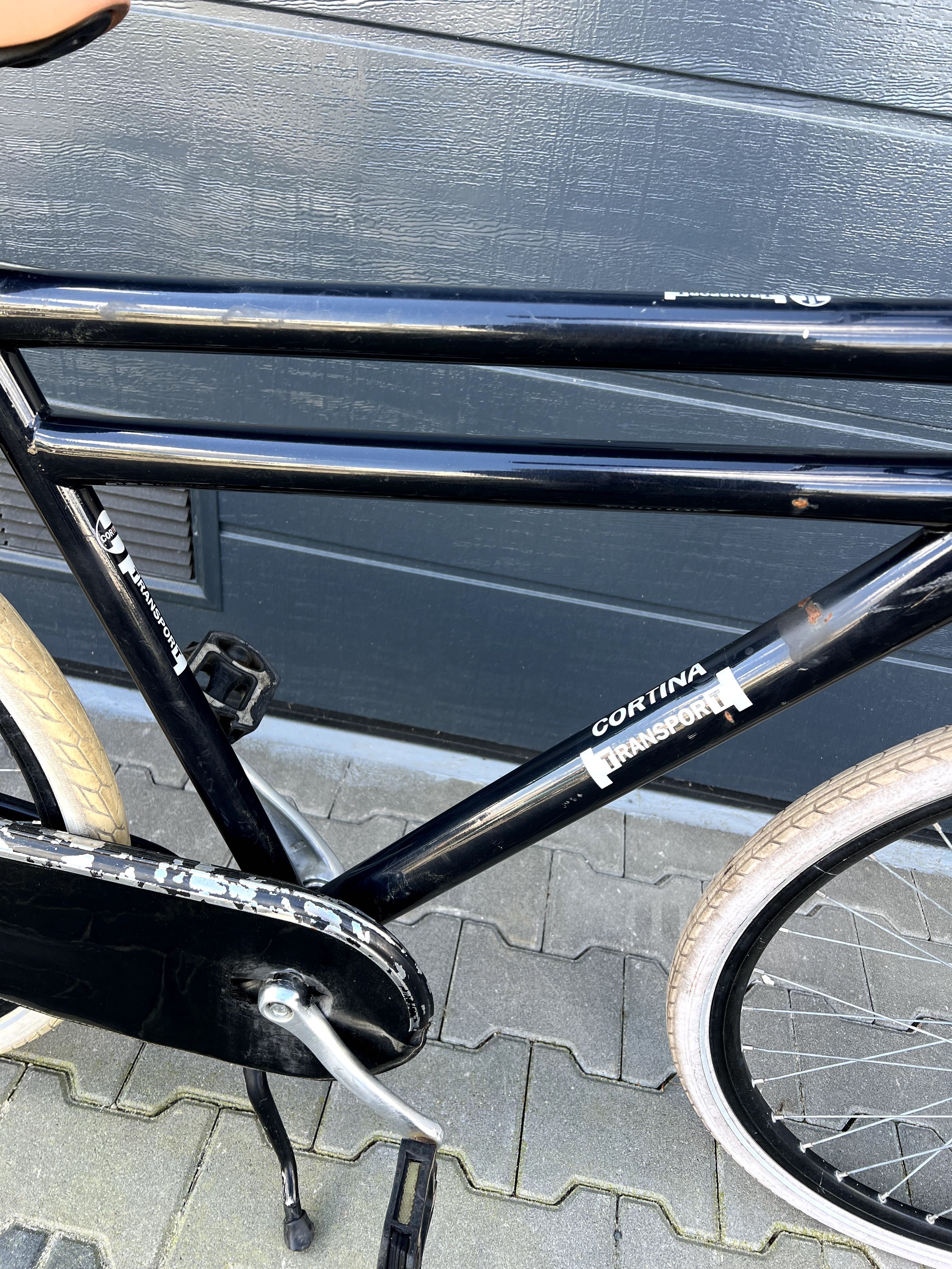 Rower miejski holenderski Cortina Transport koła 28 cali