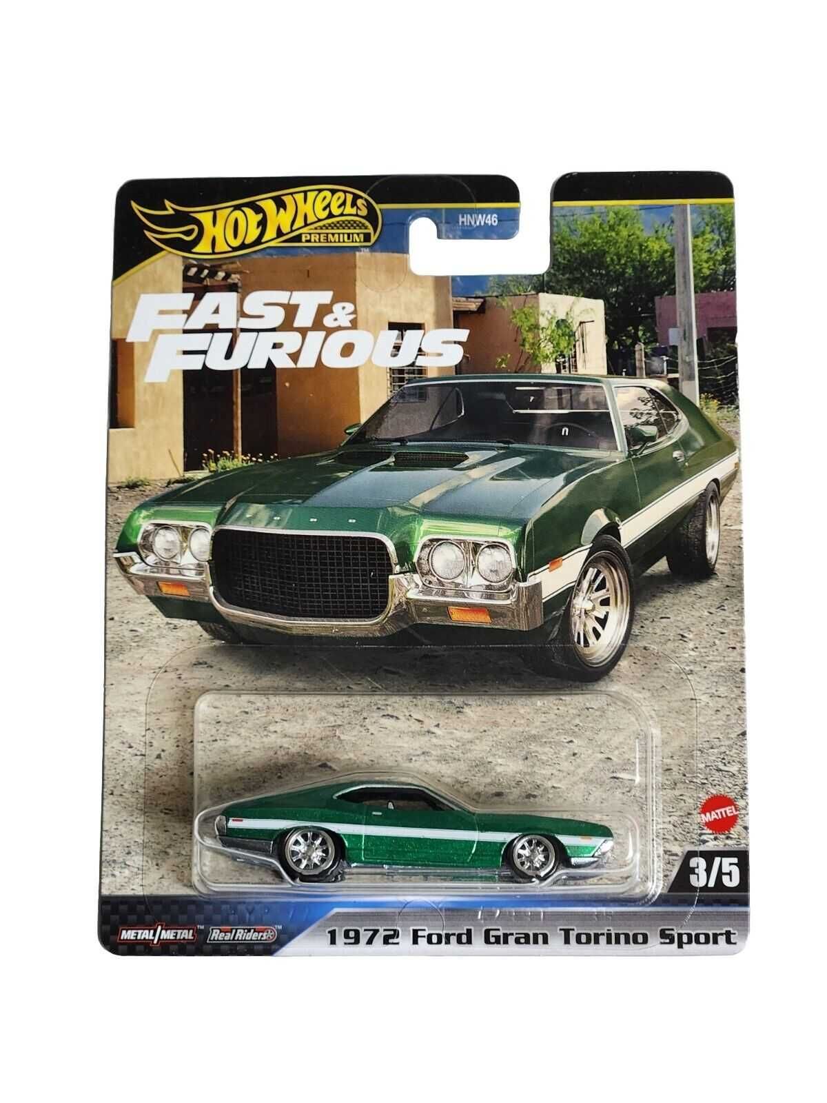 Model Hot Wheels Premium Fast & Furious 1972 Ford Gran Torino Sport