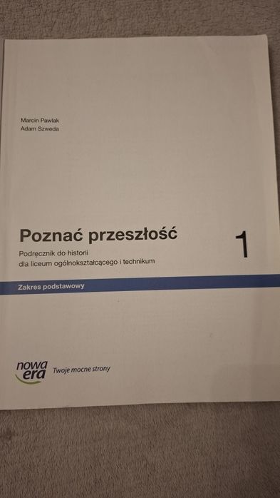 Poznać przeszłość 1 historia do liceum I technikum nowa era