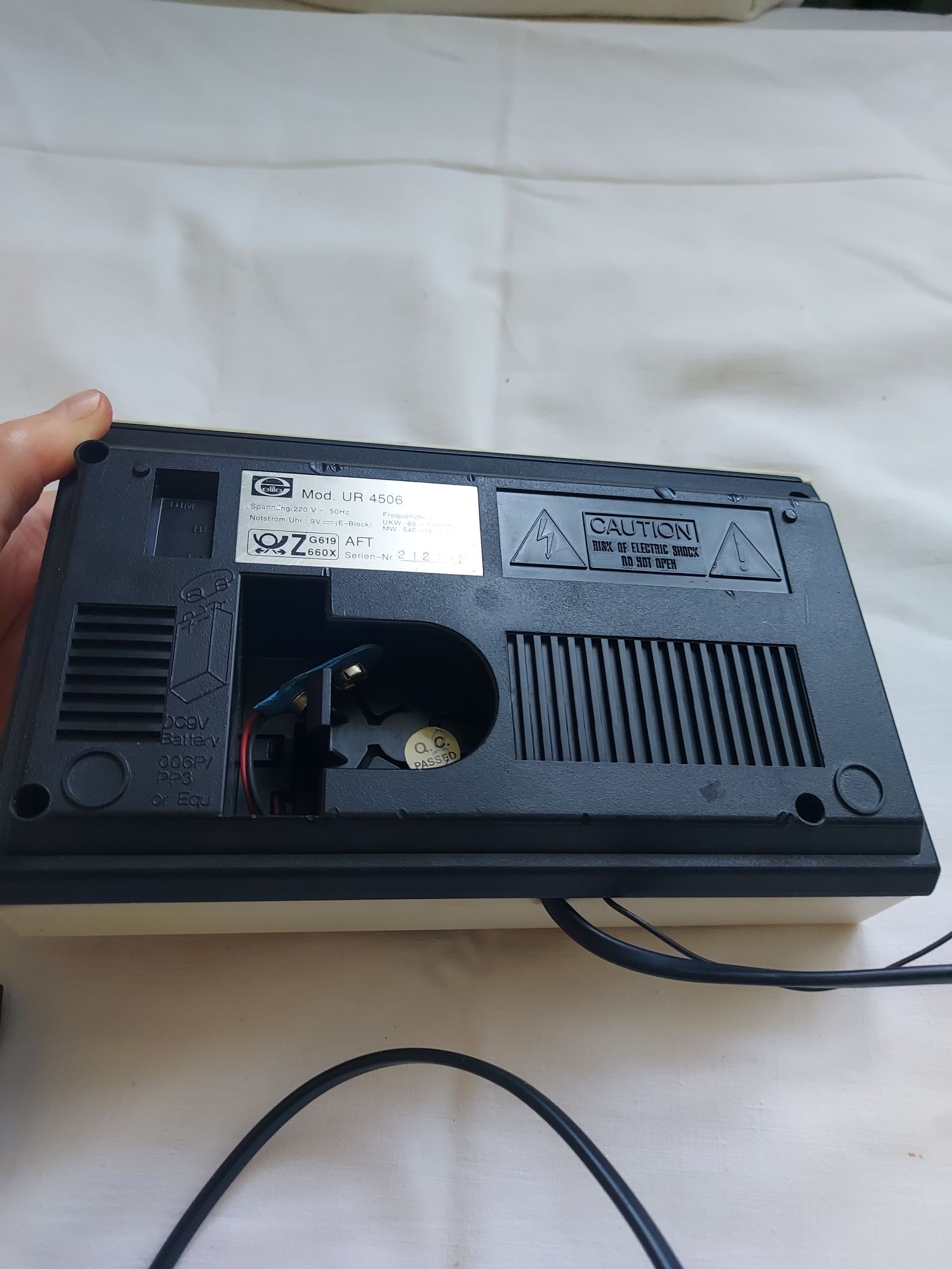 Tristar UR 4506 radiobudzik Stary prl