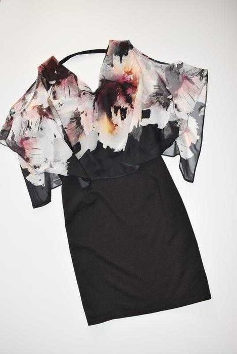 Вечірнє чорне універсальне плаття wallis сукня