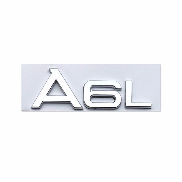 Z617 Letras Emblema Símbolo Mala Audi A6 A6L Cola Incluida
