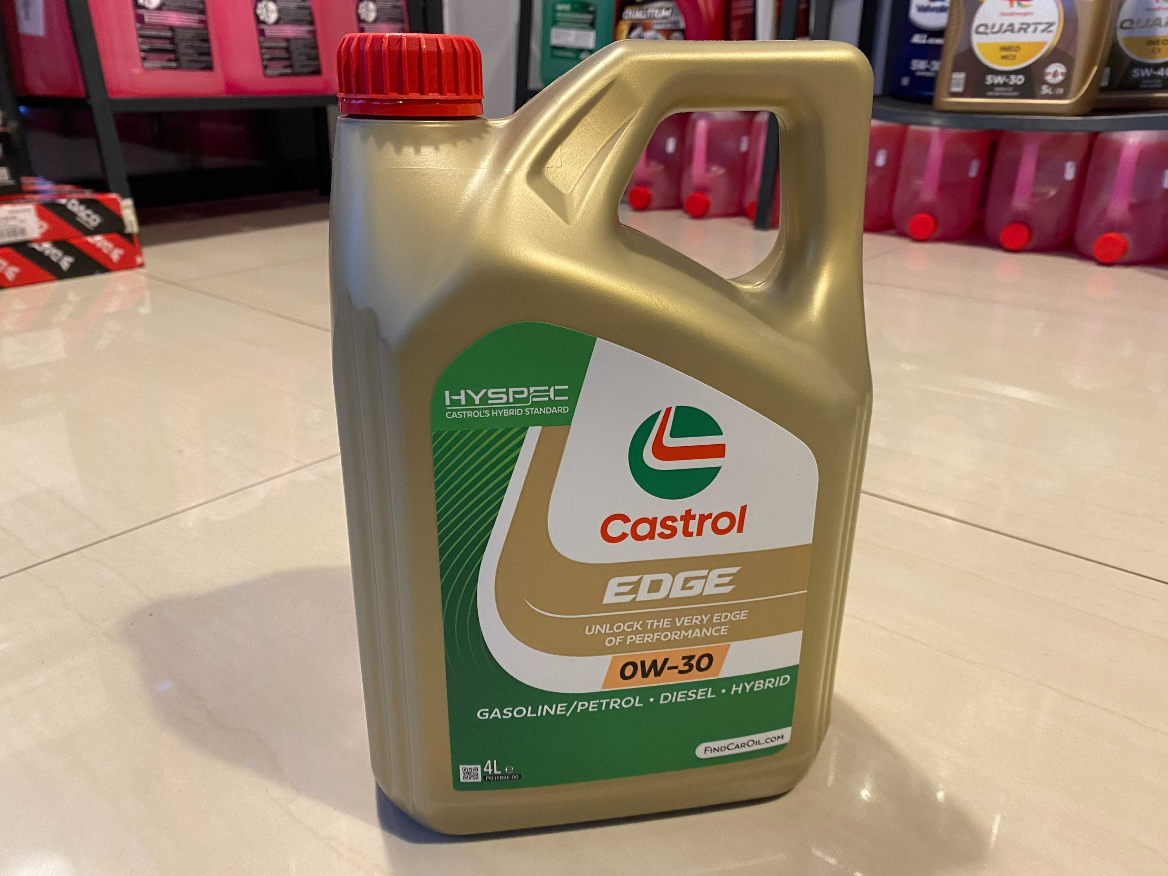 NOWY Olej silnikowy CASTROL 4L 0w30 Edge F-VAT