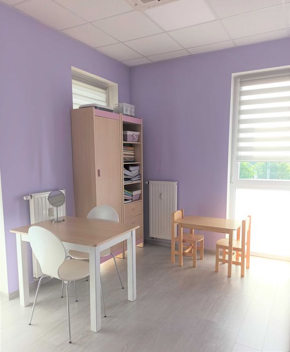 Wynajem gabinetu logopedycznego i sali szkoleniowej