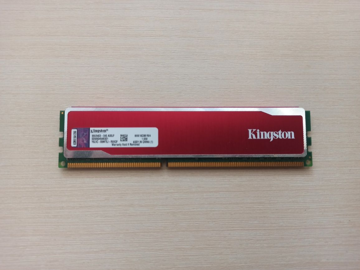 Оперативная память 4Gb Mhz 1600 ddr3