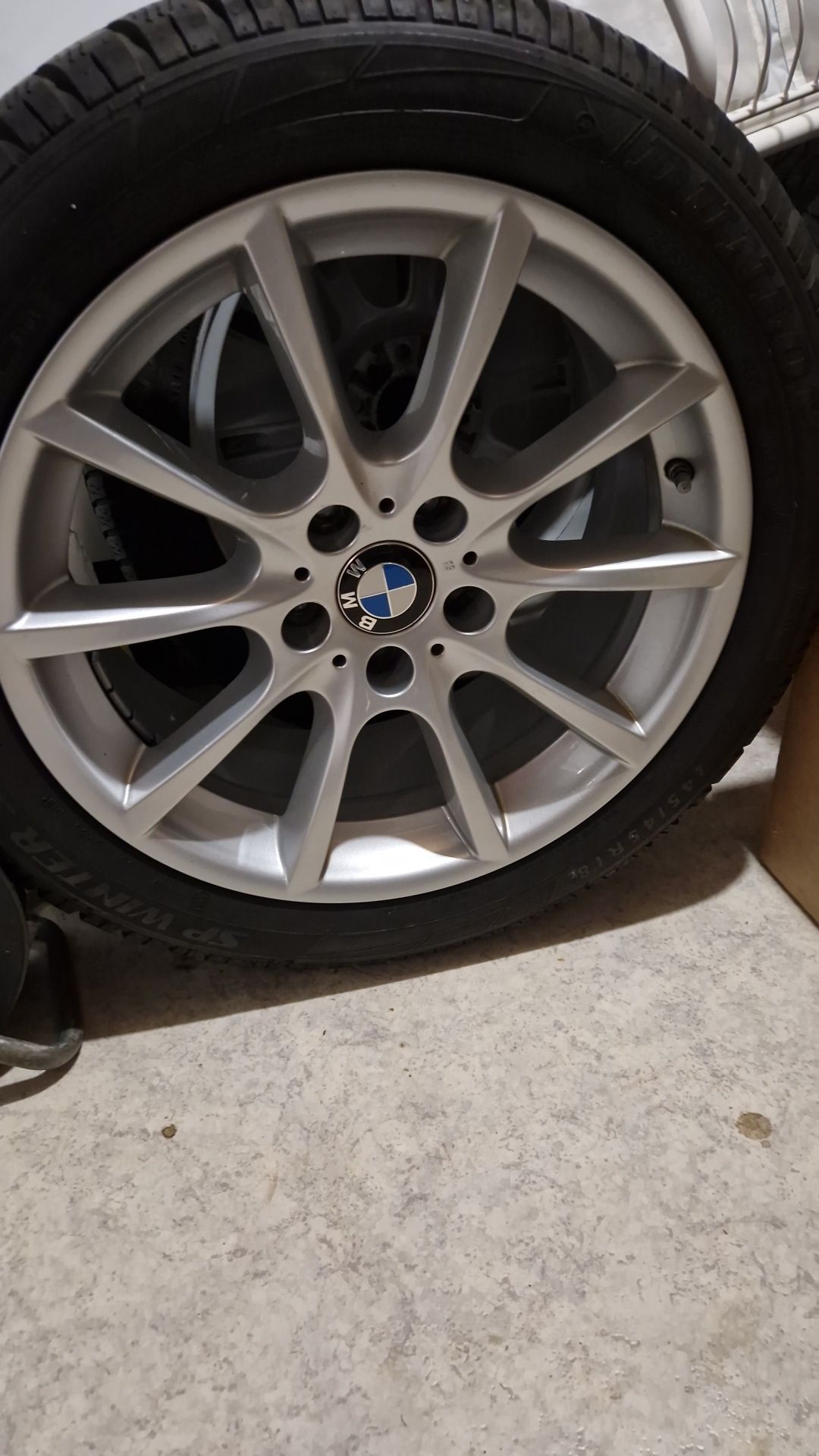 Jantes 18" BMW serie 6 originais + pneus de inverno dunlop
