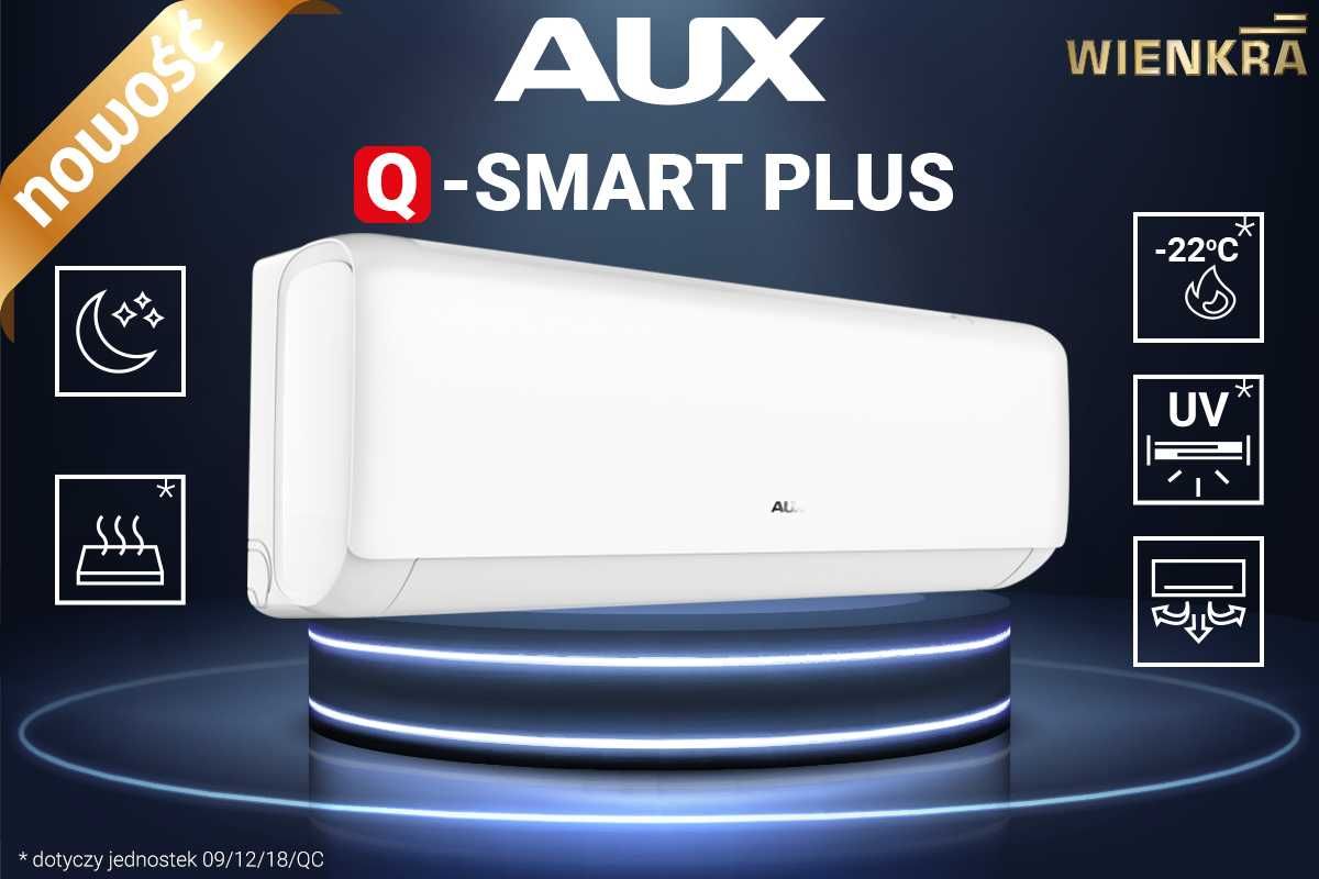 Klimatyzator AUX-12Q2C Q-Smart Plus II 3,5 kW zestaw