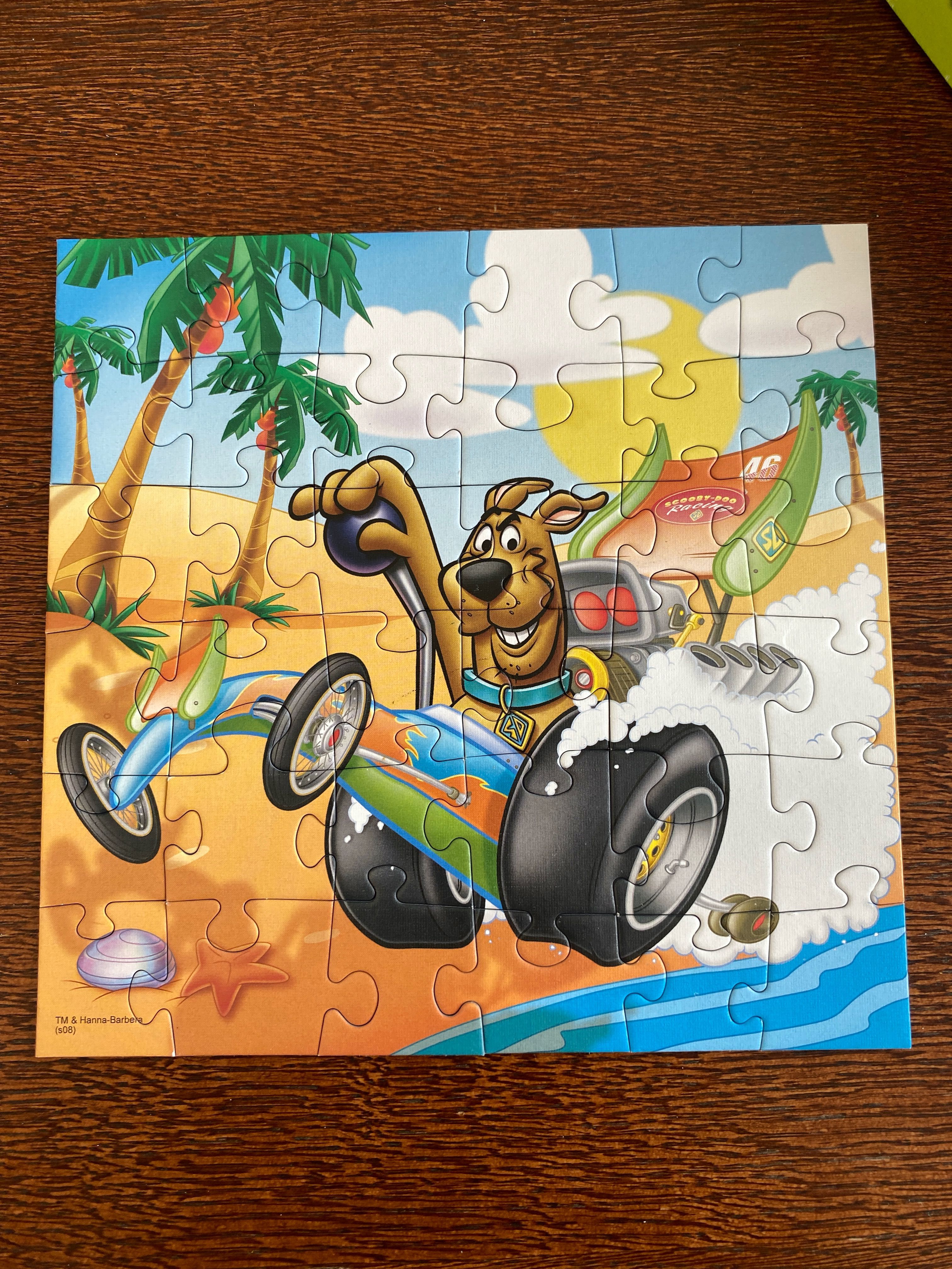 Puzzle Scooby Doo, 3 układanki: 20,36 i 50 elementów
