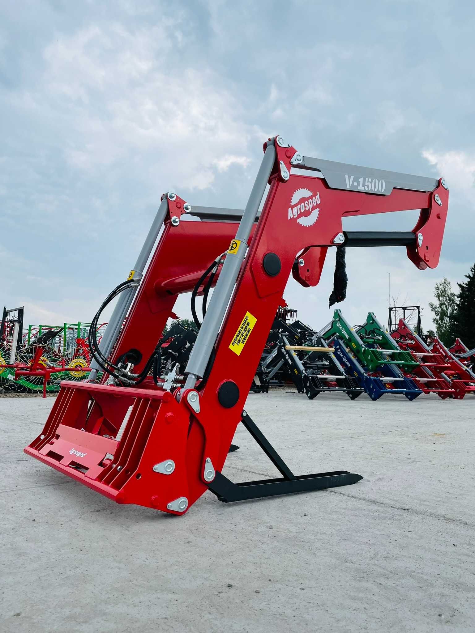 Ładowacz V-1500 AGROSPED nowy solidny tur do URSUS / Zetor / MTZ