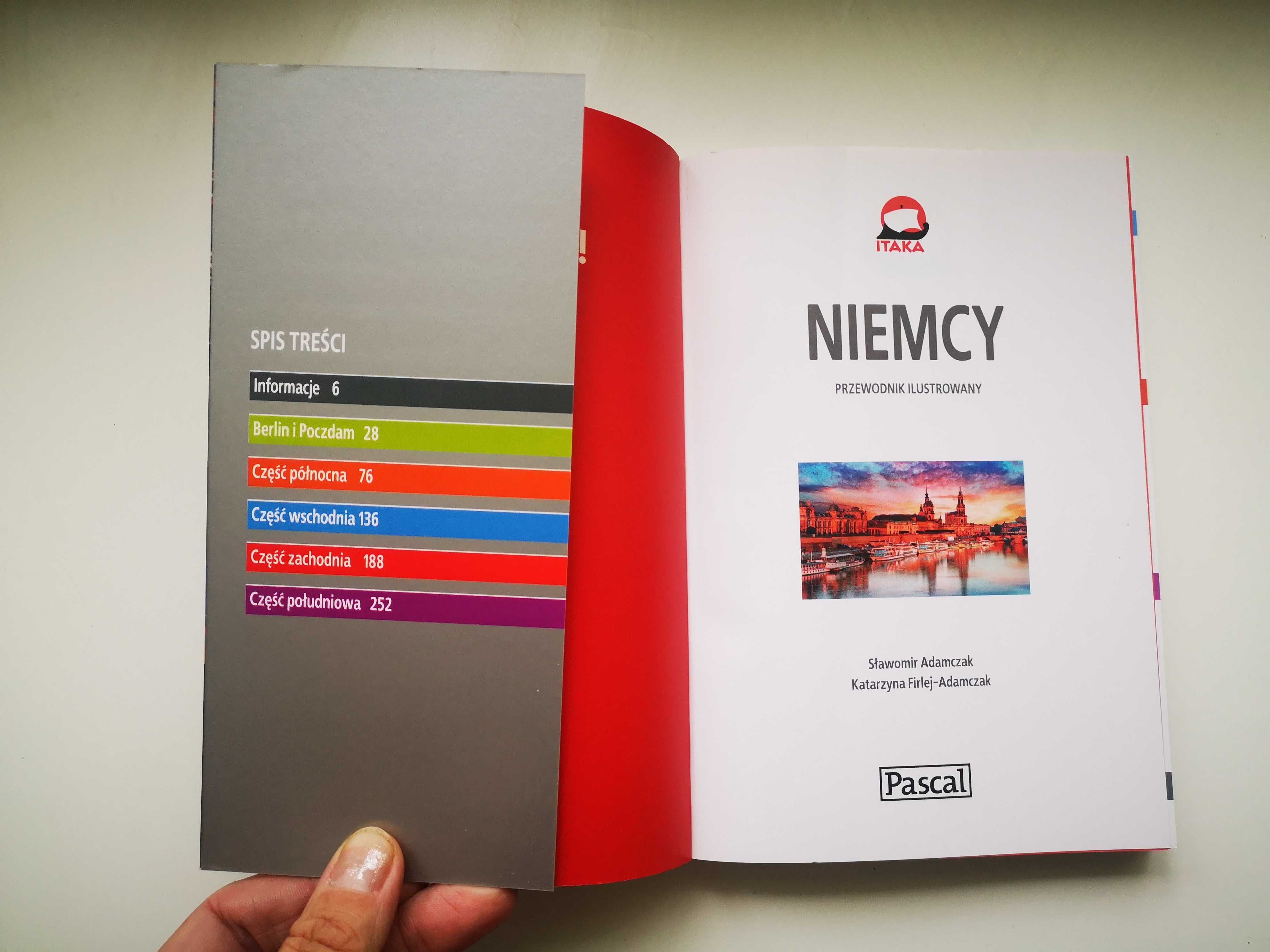 Niemcy Przewodnik Ilustrowany Pascal NOWY plus kilka map