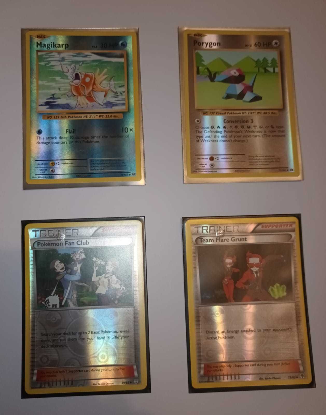 Pokemon várias  Reverse Holos NM em inglês