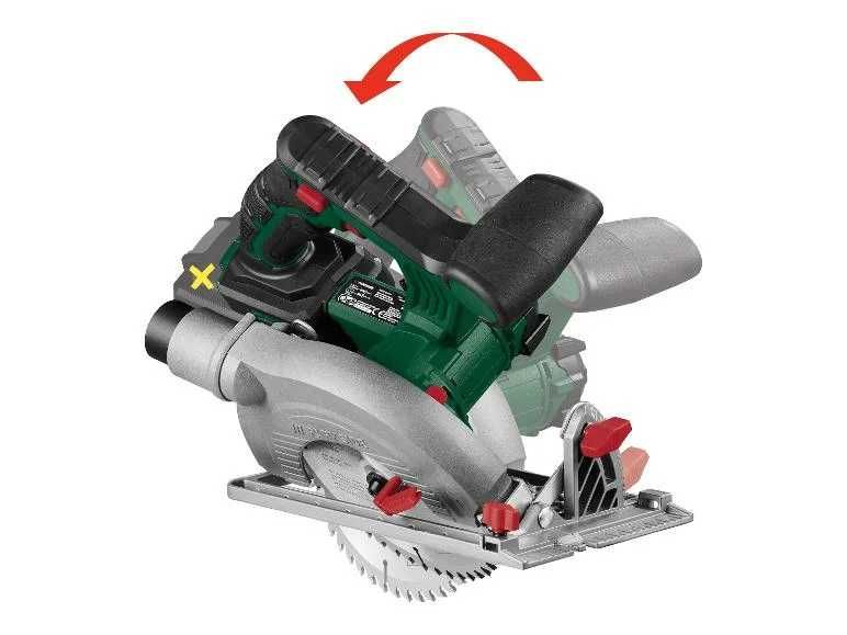 Akumulatorowa piła tarczowa 20 V, PHKSA 20 Li C4