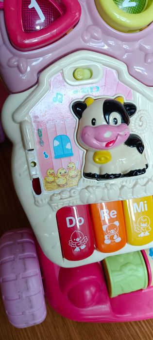 Дитячі ходунки-каталка VTech Super Trotteur Parlant 2 в 1