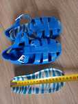 Sandałki plastikowe roz 28 (17,5 cm)