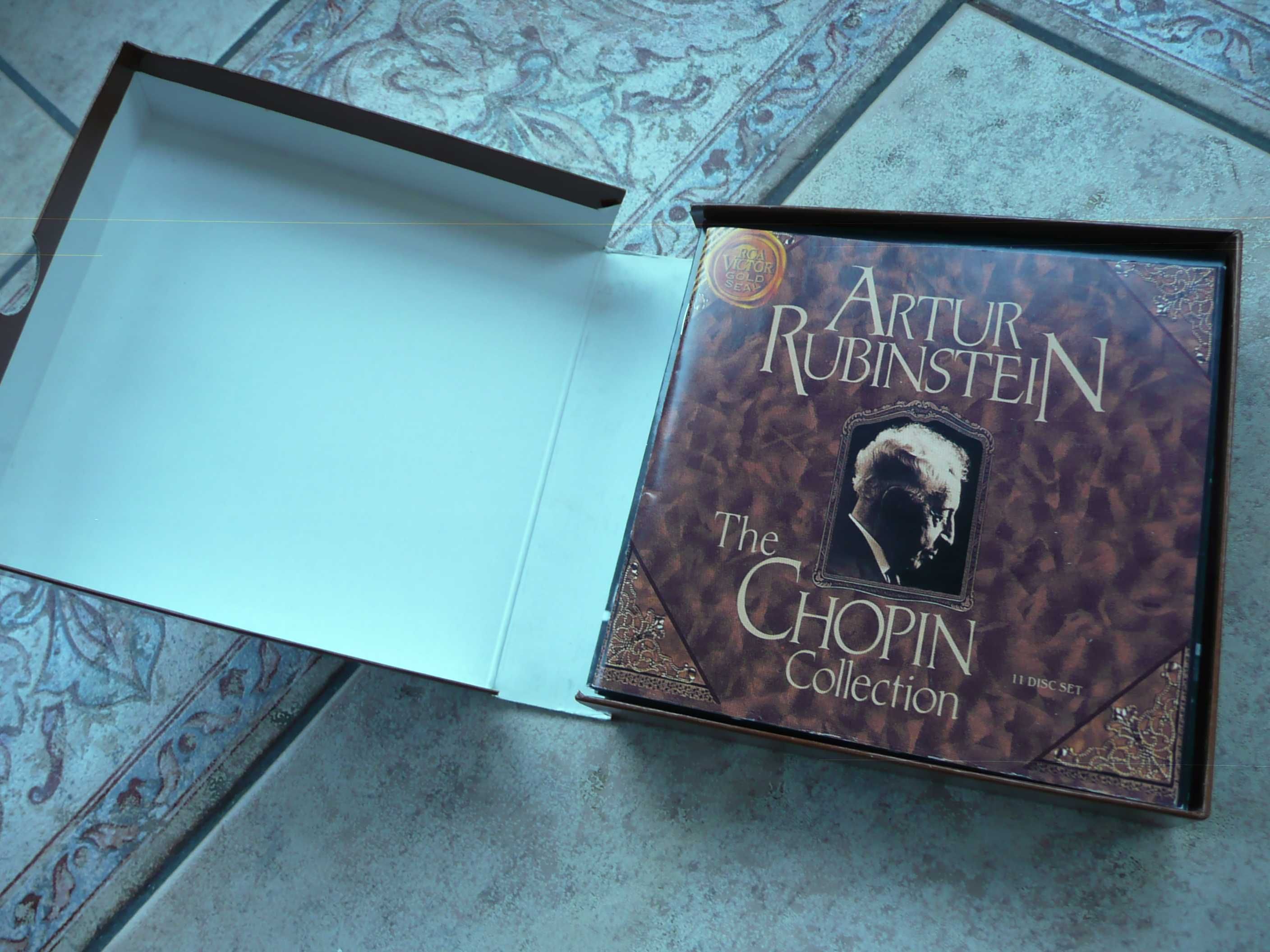 box chopin rubinstein 11cd płyty kompaktowe