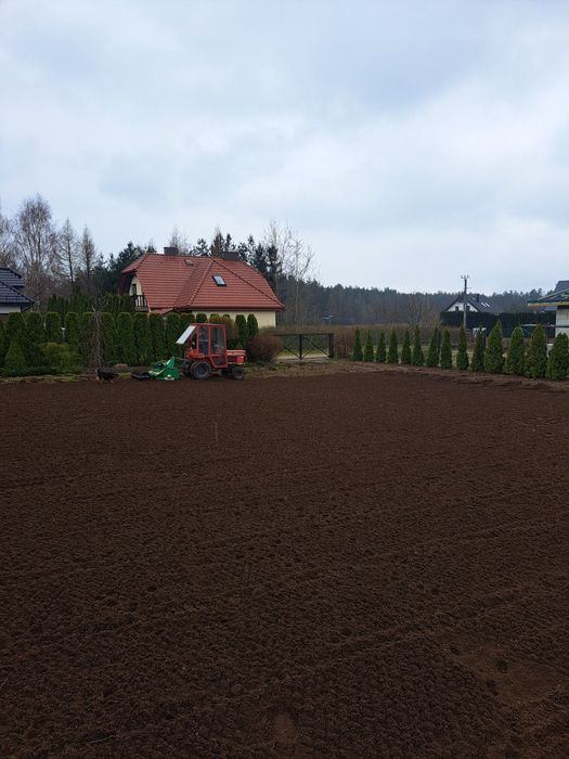 Glebogryzarka separacyjna/ zakładanie trawników