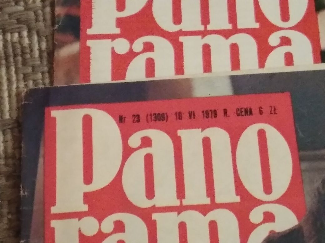 Czasopismo Panorama lata 70/80 te Prl