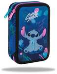 Piórnik dwukomorowy rozkładany z wyposażeniem Stich LILO I STITCH