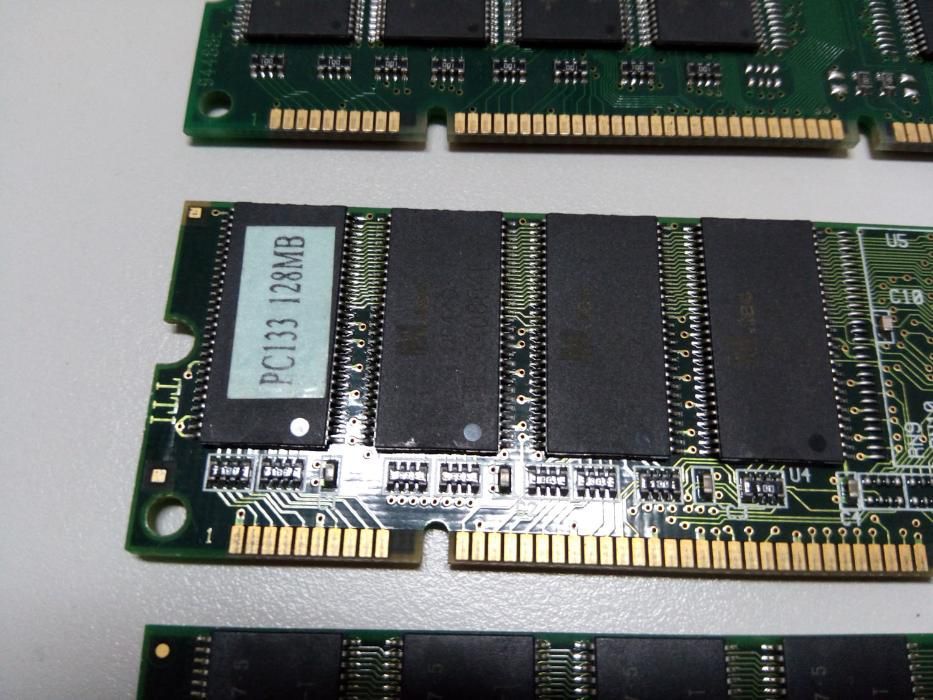 memorias sdram 133 mhz 128mb