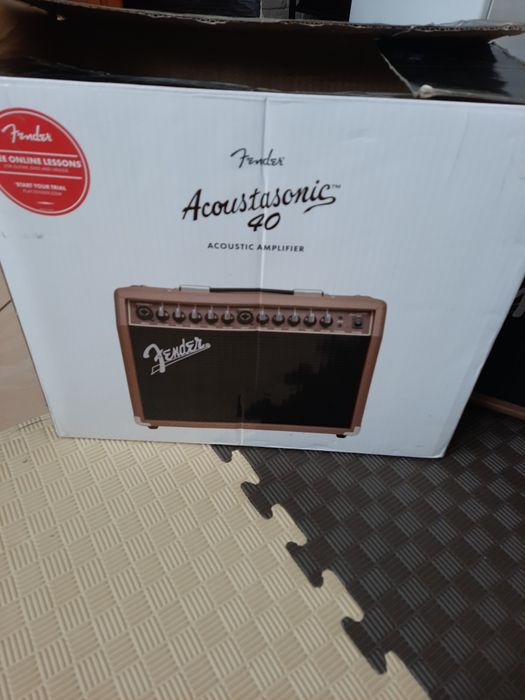 Fender Acoustasonic 40.Комбопідсилювач  для акустичної гітари.Для мікр