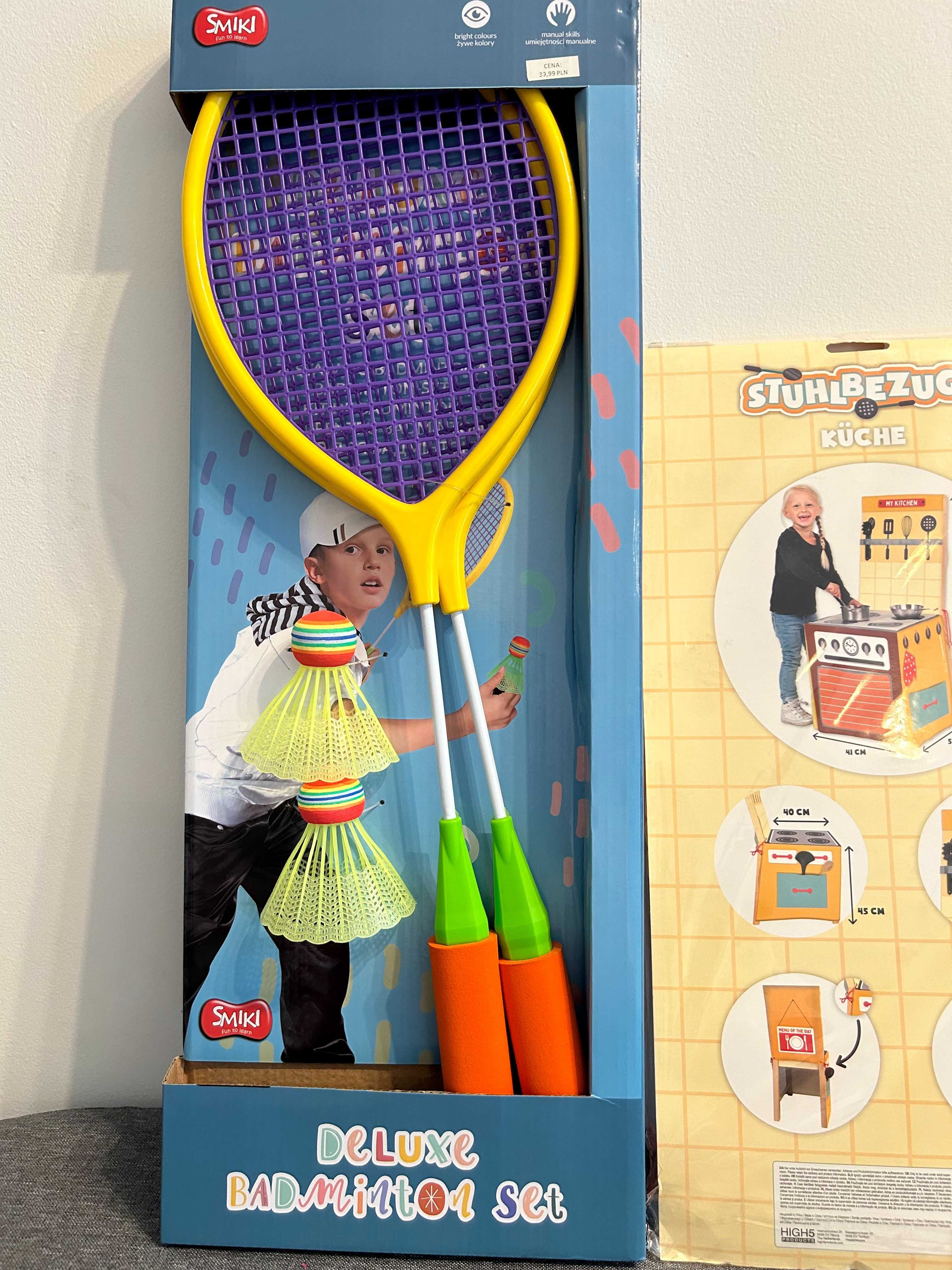 Nowa gra Badminton kuchnia do zabawy - pokrowiec na krzesło