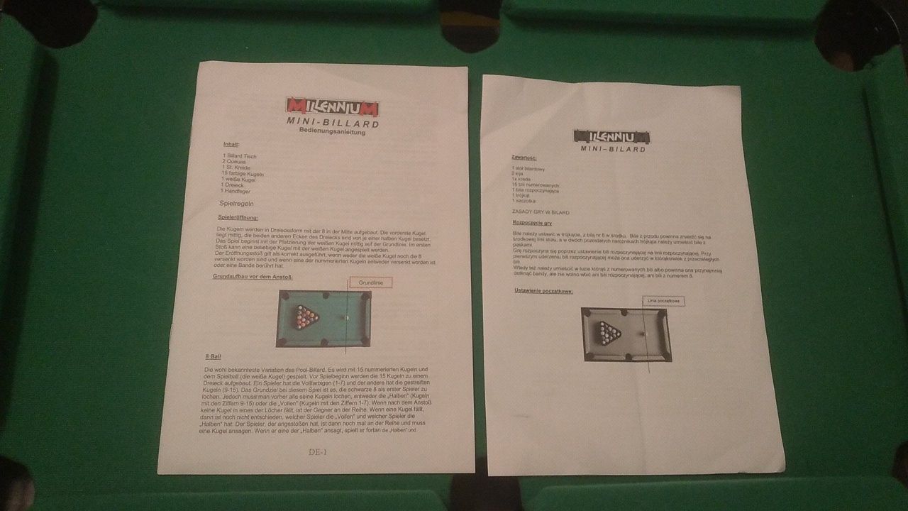 Millennium Mini Billard