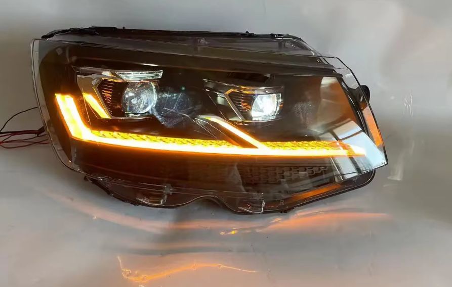LED оптика на VW T6 замість звичайних фар фары T6 Transporter