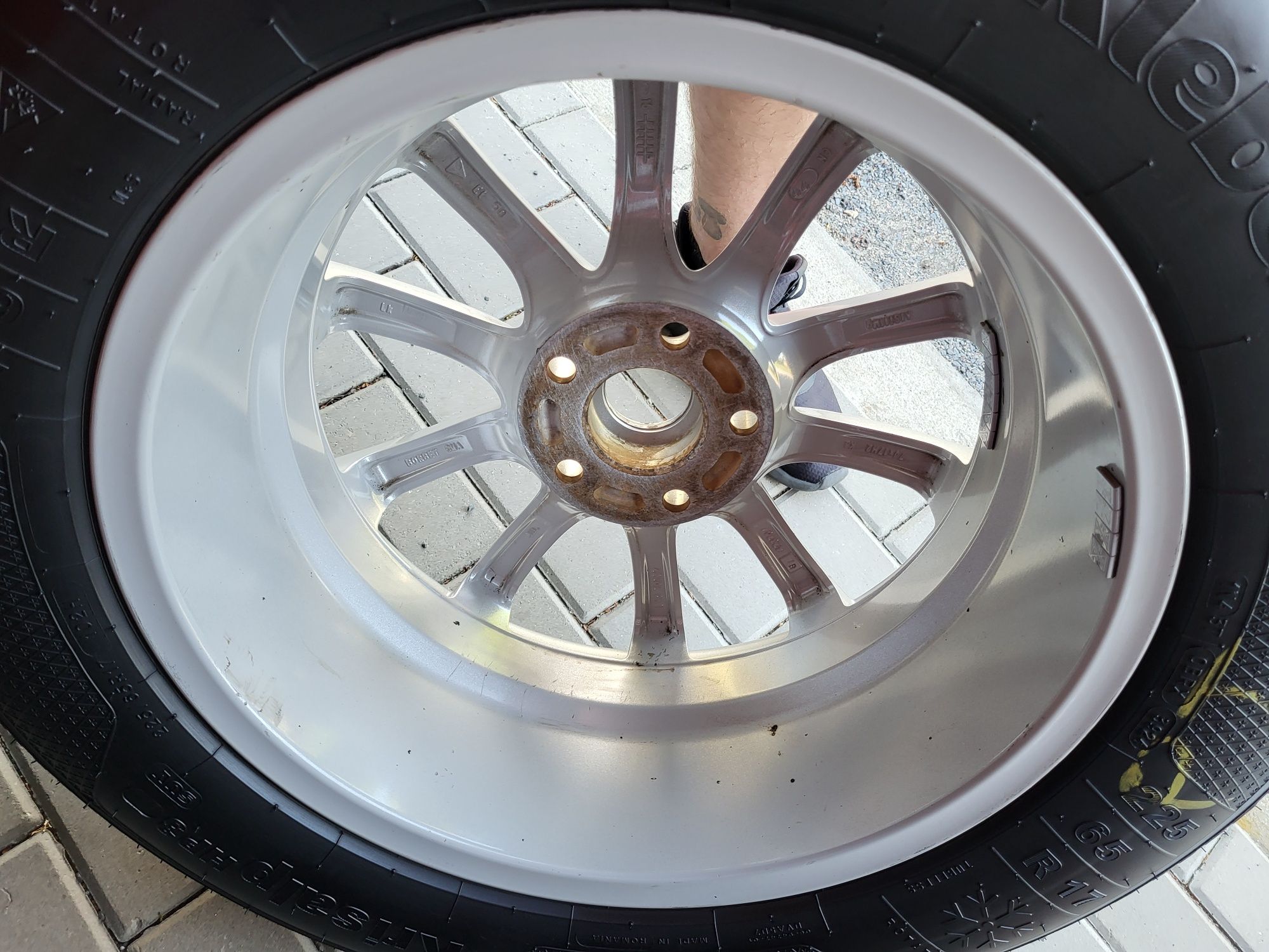 Koła Mazda CX-5 17 cali 5x114,3 + opony zimowe Kleber 2024 jak nowe